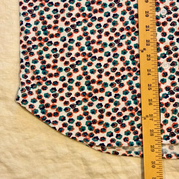 Bonobos Men’s Floral Short Sleeve Cotton Button-Down Shirt Standard Fit M - Picture 6 of 7